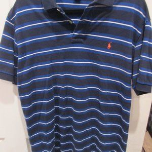 Men's Ralph Lauren Polo Large Striped Short Sleeve